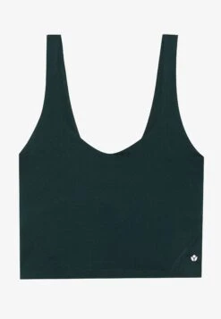 ESSENTIAL QUICK DRY CROPPED FITTED SLEEVELESS TOP - Top - Dark Blue -FOREVER 21 e1b8ff58ccf24d7eacf1643189796866