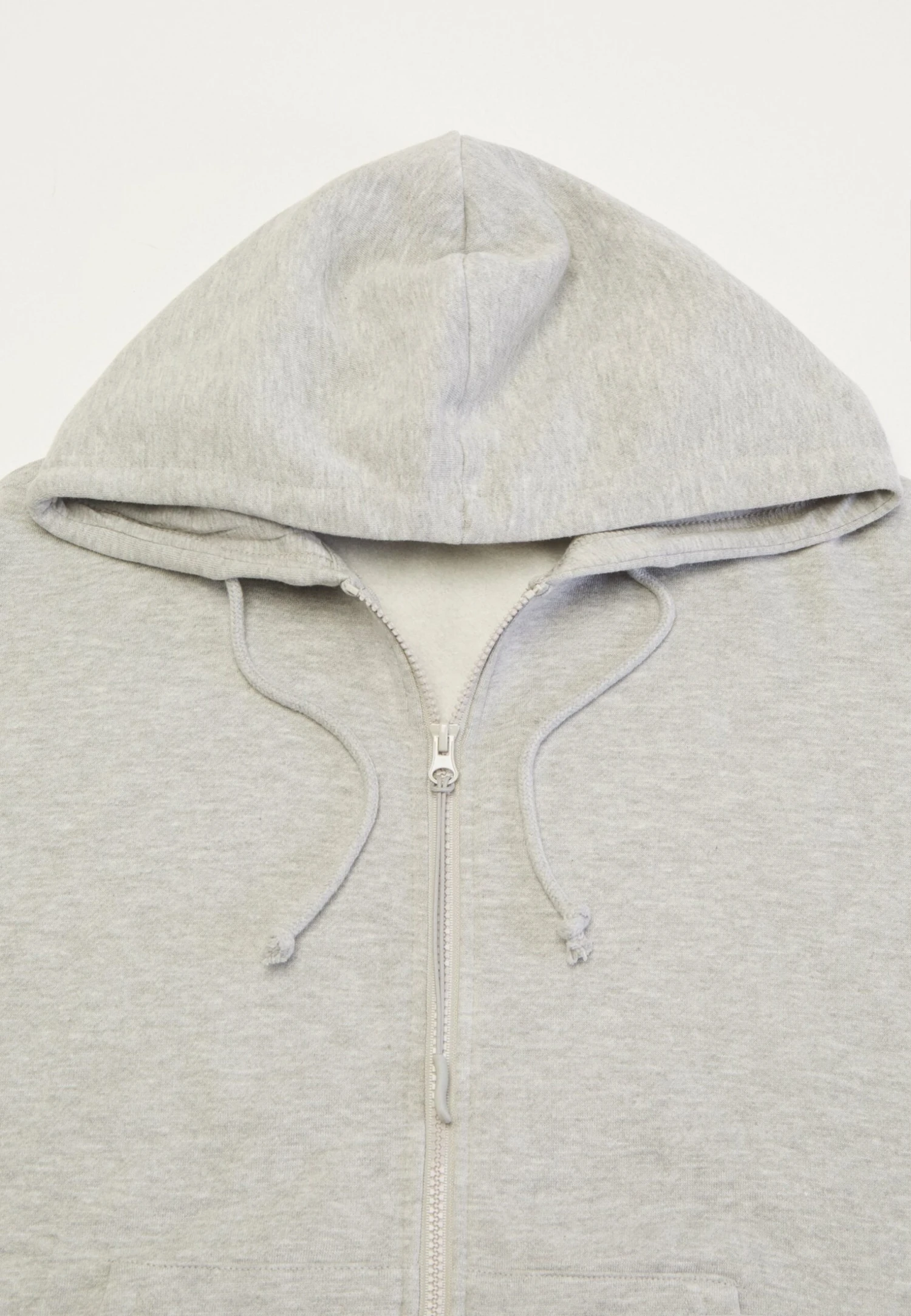 Even&Odd Zip-Up Sweatshirt - Mottled Grey 14 Even&Odd Zip-Up Sweatshirt - Mottled Grey - Image 12