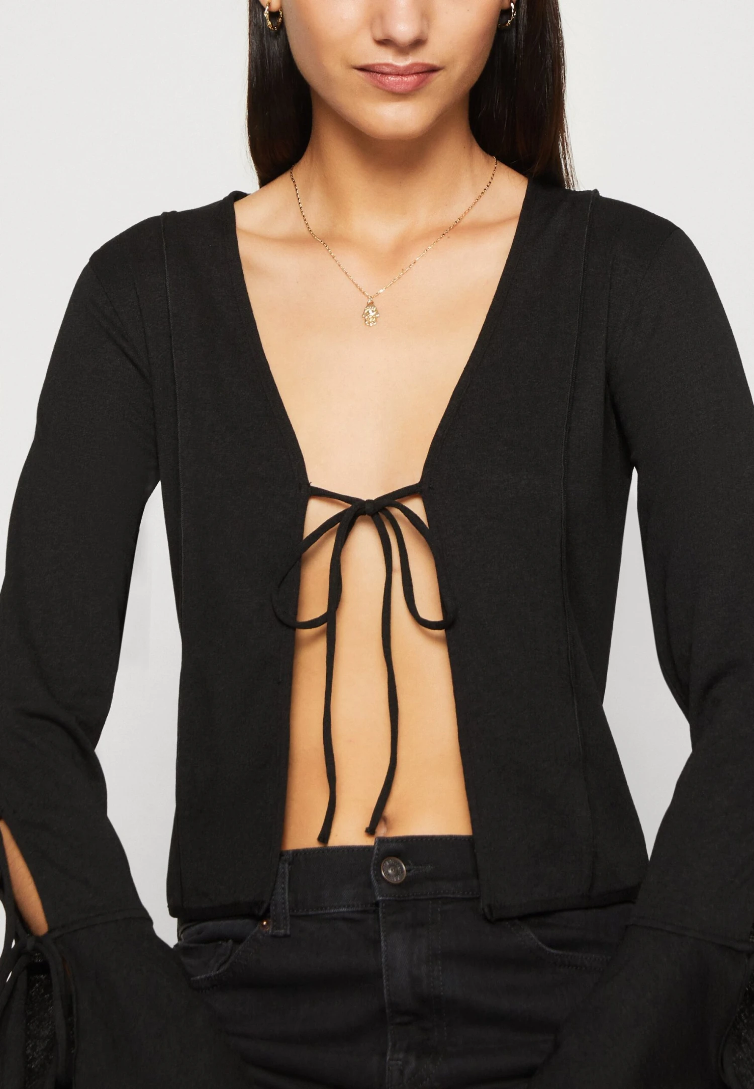 Even&Odd Summer Jacket - Black 8 Even&Odd Summer Jacket - Black - Image 6