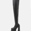 Over-The-Knee Boots - Black