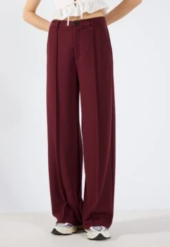 Even&Odd TAILORED WIDE LEG - Trousers - Port Royale