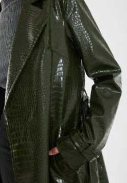 Even&Odd Trenchcoat - Dark Green -FOREVER 21 e5d2e520007f48b78163f67a252133ed