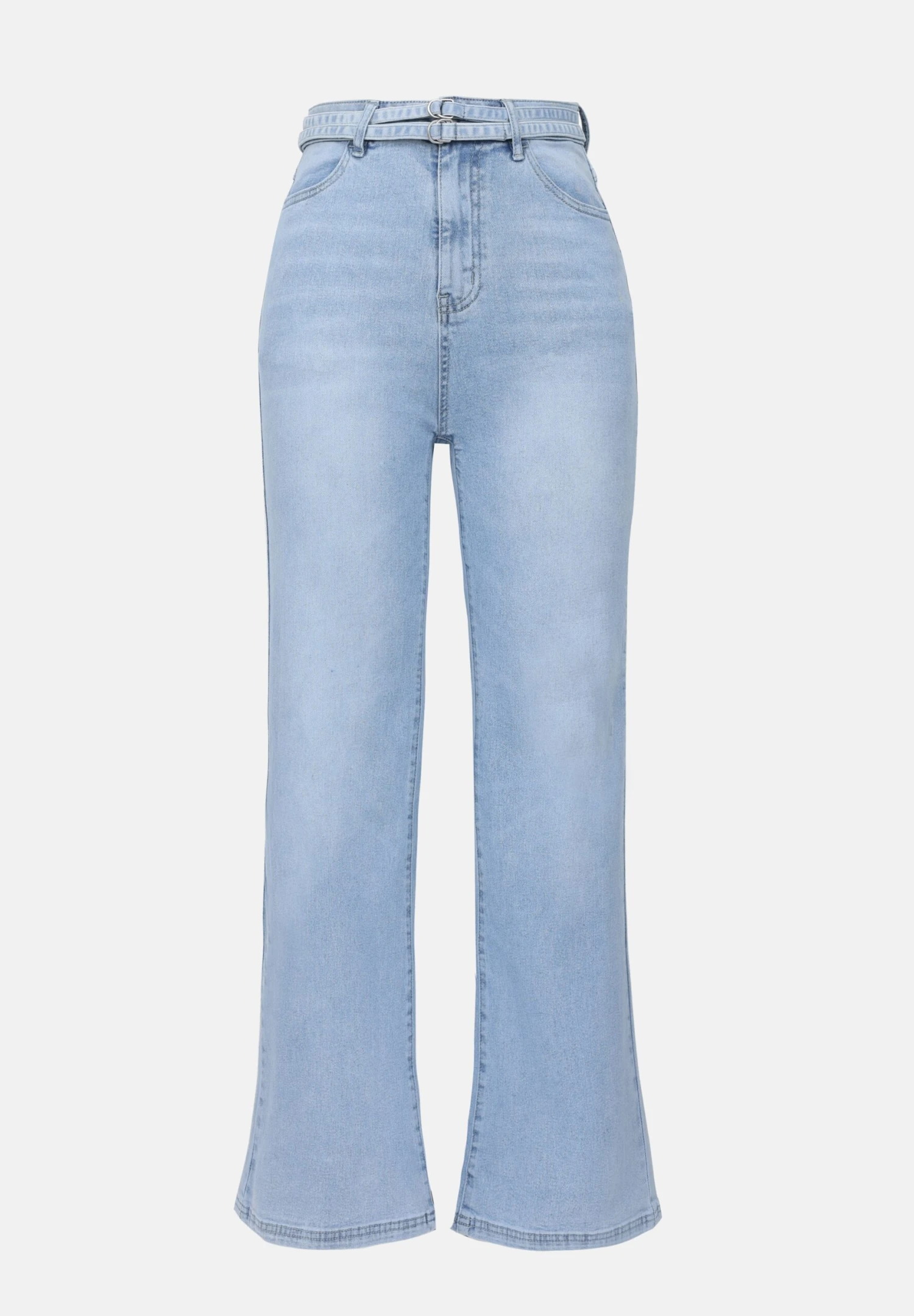 Even&Odd Flared Jeans - Light Blue Wash 6 Even&Odd Flared Jeans - Light Blue Wash - Image 4