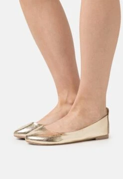 Ballet Pumps - Gold