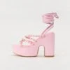 Even&Odd High Heeled Sandals - Light Pink -FOREVER 21 ec8fc21c848f477f9ccf4d9c8f231987