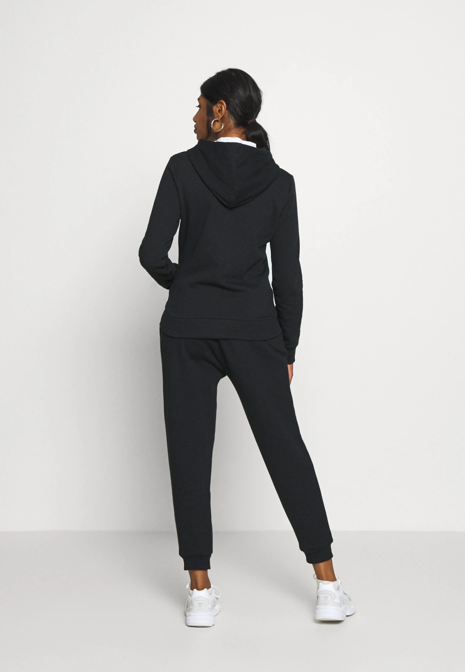 Zip-Up Sweatshirt - Black 5 Zip-Up Sweatshirt - Black - Image 3