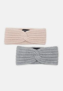 Even&Odd 2 Pack - Ear Warmers - Pink/Grey