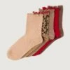 Even&Odd 5 PACK - Socks - Brown/red/black -FOREVER 21 ef2c203a749346f3a4ff9aa861cd8b4c