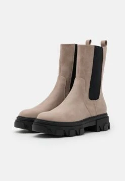 Even&Odd Platform Ankle Boots - Taupe -FOREVER 21 f09df2fd84404346b3fc5d92b4e961b2