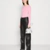 Even&Odd 2 PACK - Long Sleeved Top - Light Pink/black