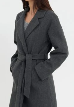 Even&Odd BELTED COAT - Classic Coat - Mottled Grey 13 Even&Odd BELTED COAT - Classic Coat - Mottled Grey -FOREVER 21 f2a559ebbde242f4aa429b04e0bb23c0