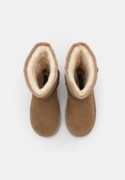 Even&Odd Leather - Classic Ankle Boots - Taupe -FOREVER 21 f2dc45b82ce44d56920d9a163e3ea060