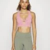 Medium Support Sports Bra - Light Pink -FOREVER 21 f5f037be564e449bbd21b841d7cfcc64