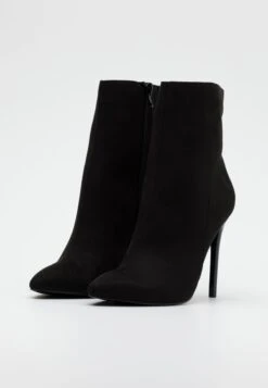 Even&Odd High Heeled Ankle Boots - Black -FOREVER 21 f62bd8d273414f03bbbe56f520bc8540