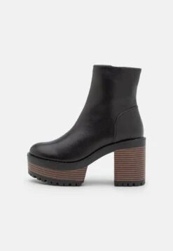 Even&Odd Platform Ankle Boots - Black -FOREVER 21 ff765192f16743419a4adf2fb188f486