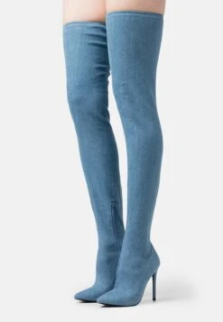 Even&Odd Over-The-Knee Boots - Blue