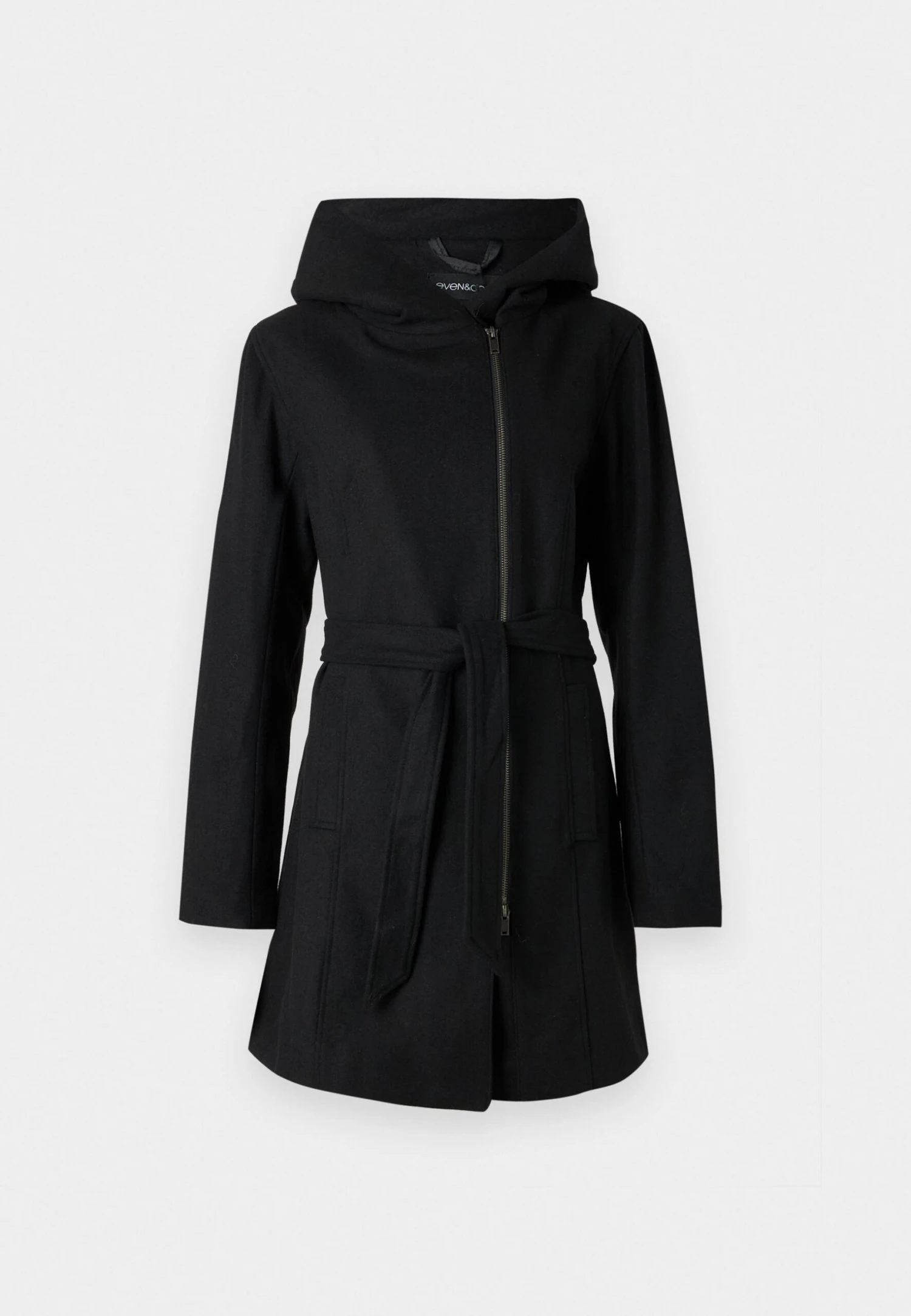 Even&Odd Short Coat - Grey Melange 6 Even&Odd Short Coat - Grey Melange - Image 4